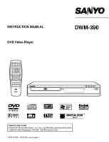 Sanyo DWM-390 - Owners Manual